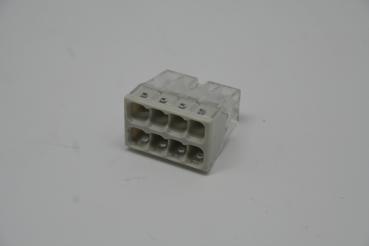 Verbindungsklemmen / Dosenklemmen / Klemmen - 8 Polig (100 St. pro Verpackung)